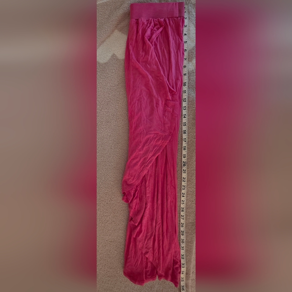 New Directions Women's Vibrant Pink High Low Skirt ~ Size Small - Picture 5 of 5